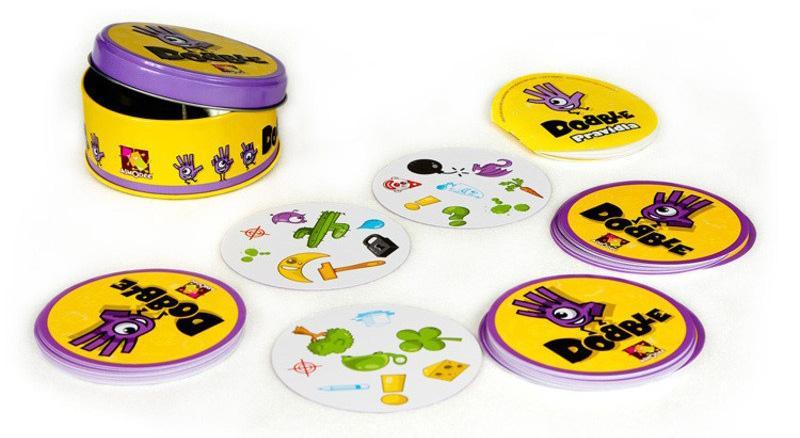 juego mesa dobble infantil juguete educativo