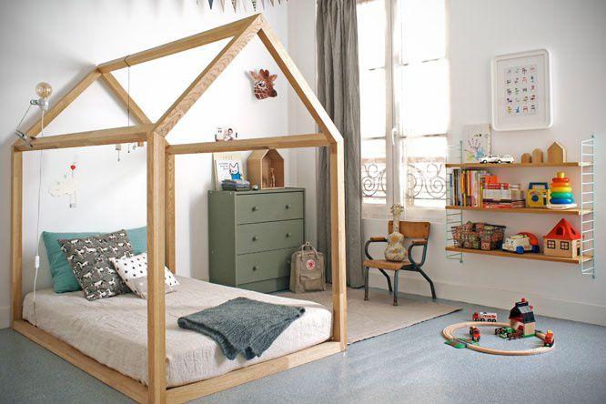 montessori bedroom - habitacion infantil - dormitorio montessori - cama - bed 2