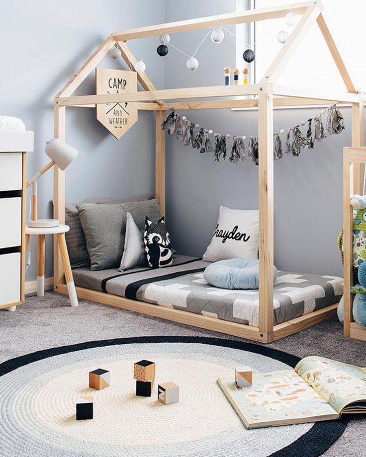 montessori bedroom - habitacion infantil - dormitorio montessori - floor carpet