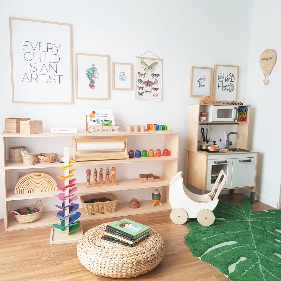 montessori bedroom - habitacion infantil - dormitorio montessori