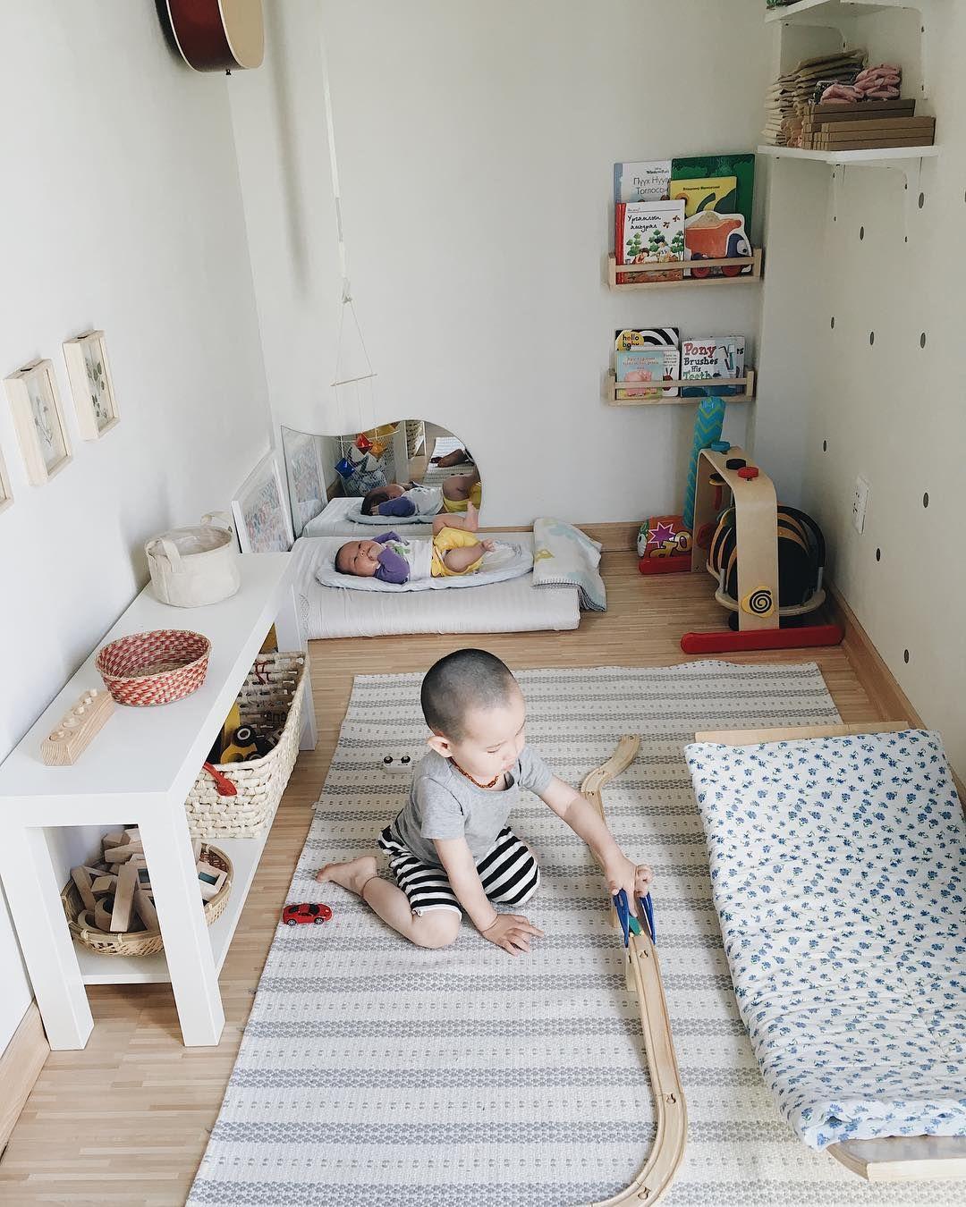 montessori bedroom - habitacion infantil - organizacion - dormitorio montessori - clean