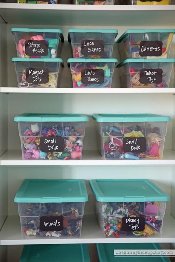 toy organization hacks - ideas de organizacion de juguetes 13