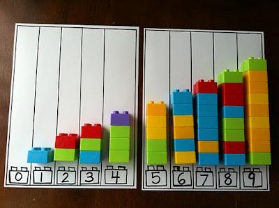 Actividades matemáticas para aprender los numeros - Math Activities to learn the numbers preschool kindergarten 13