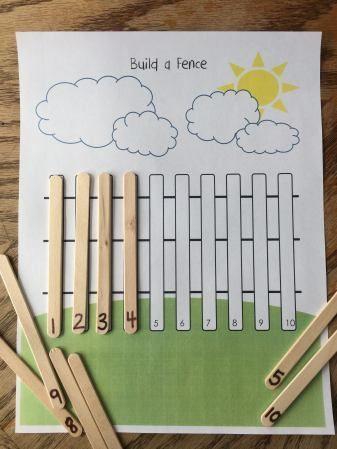 Actividades matemáticas para aprender los numeros - Math Activities to learn the numbers preschool kindergarten 5