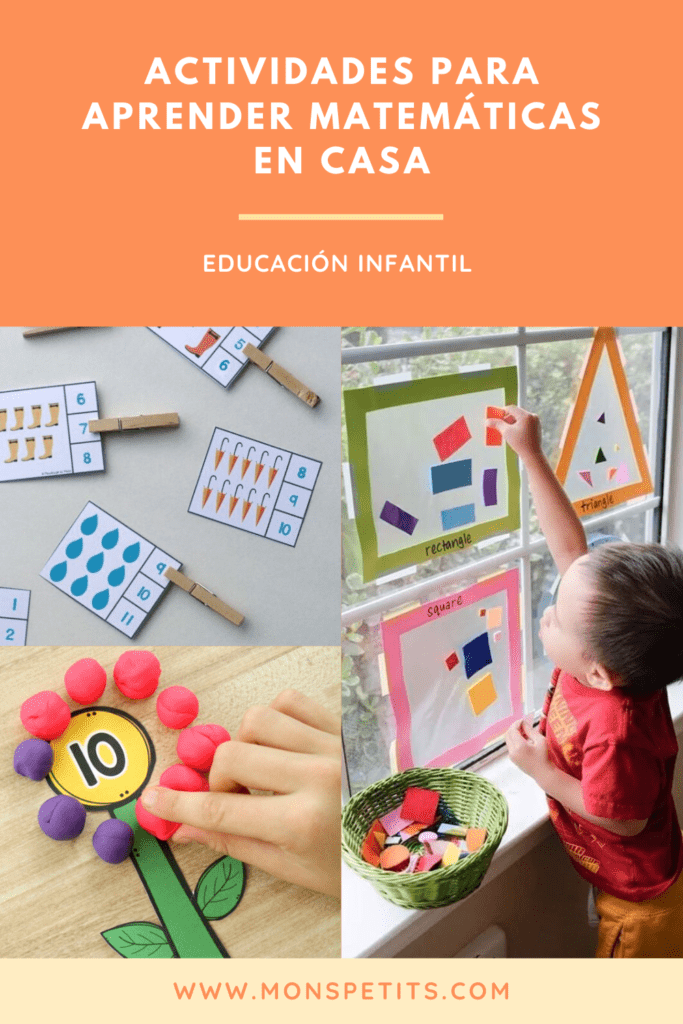 Actividades para aprender matematicas y numeros en casa - Activities to learn math and numbers at home - Preschool - Kindergarten - Educacion Infantil