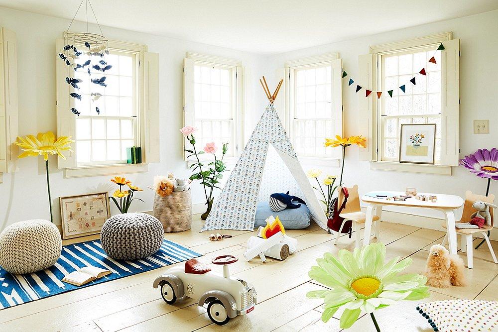 Ideas playrooms grandes pequeñas minimalistas montessori