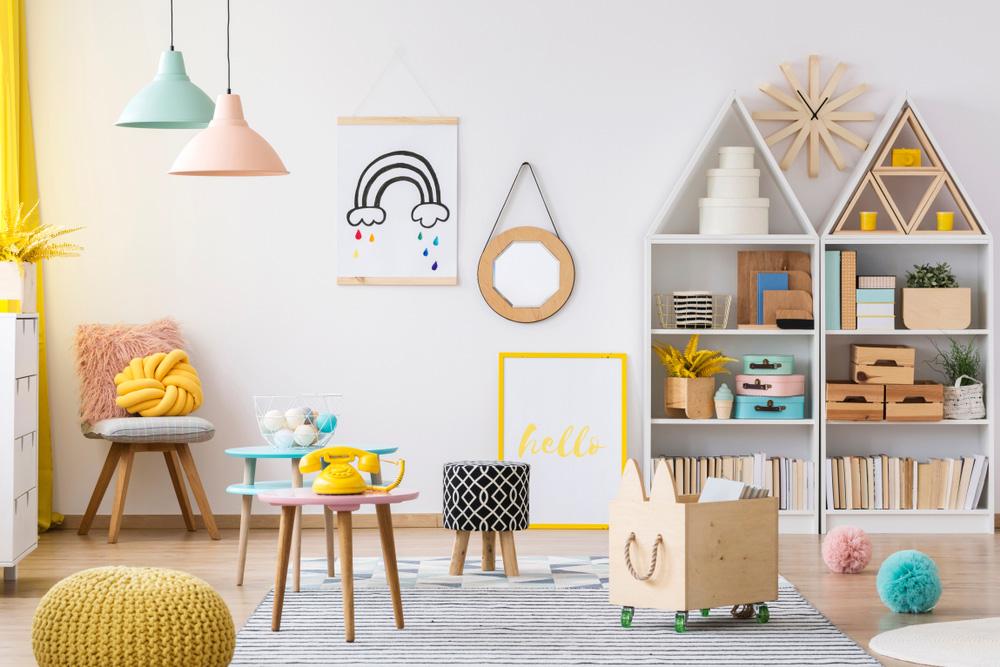 Ideas playrooms grandes pequeñas minimalistas montessori 8