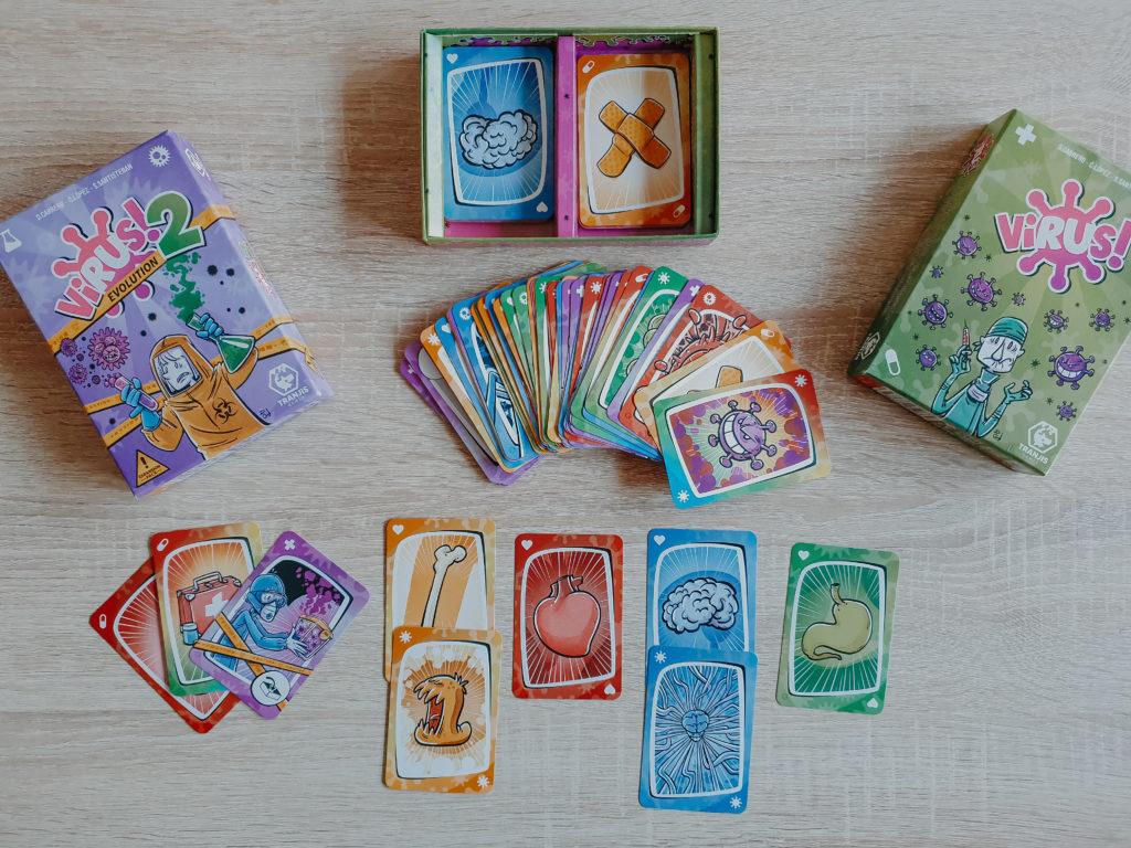 Juegos de Mesa para niños - Virus de Tranjis