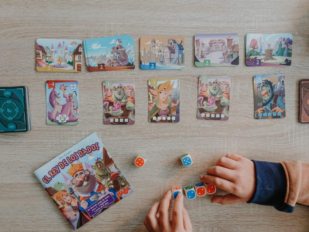 Juegos de mesa para niños - El Rey de los Dados de Haba