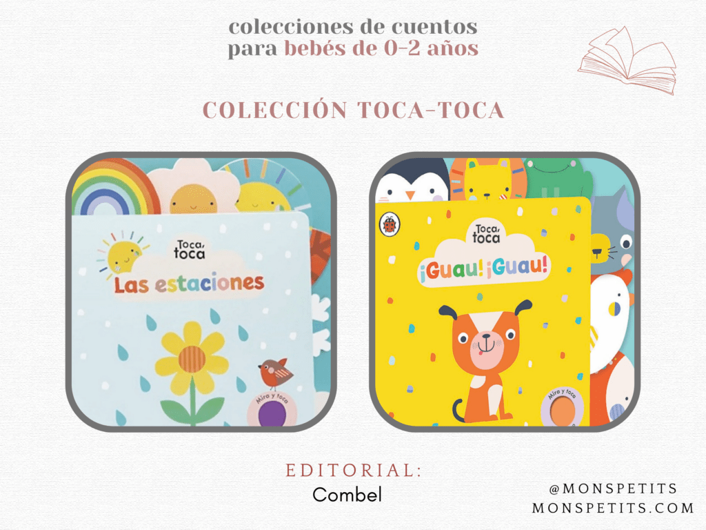 Colecciones Cuentos para Bebés 0-2 años - Carton Tela Experimentar Manipular Texturas - by monspetits 2