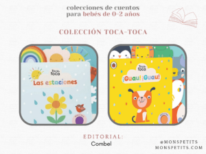 Colecciones Cuentos para Bebés 0-2 años - Carton Tela Experimentar Manipular Texturas - by monspetits 2