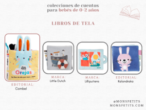 Colecciones Cuentos para Bebés 0-2 años - Carton Tela Experimentar Manipular Texturas - by monspetits 7