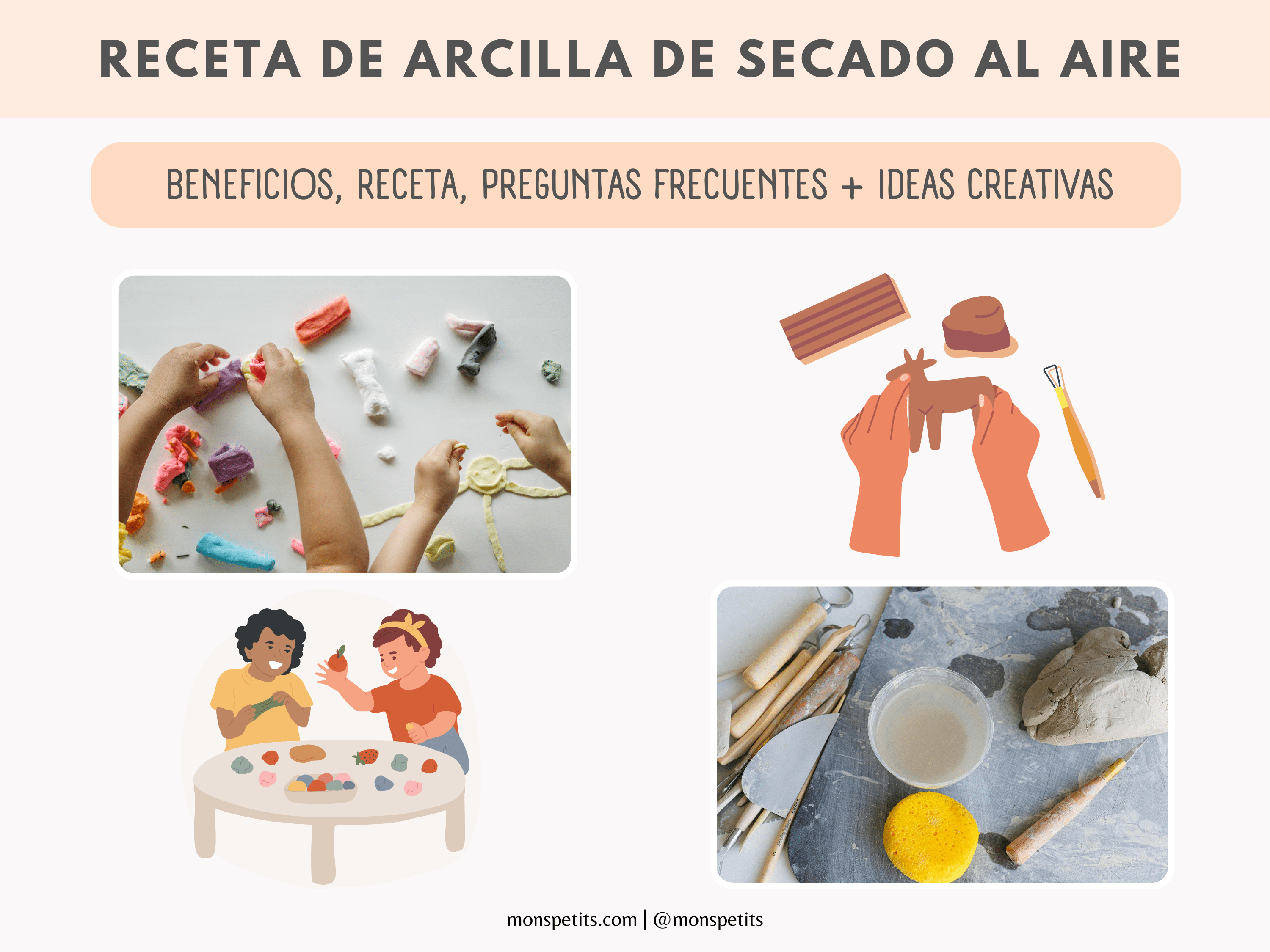 Cómo Crear Arcilla Casera de Secado al Aire: Receta, Beneficios y Muchas Ideas Creativas