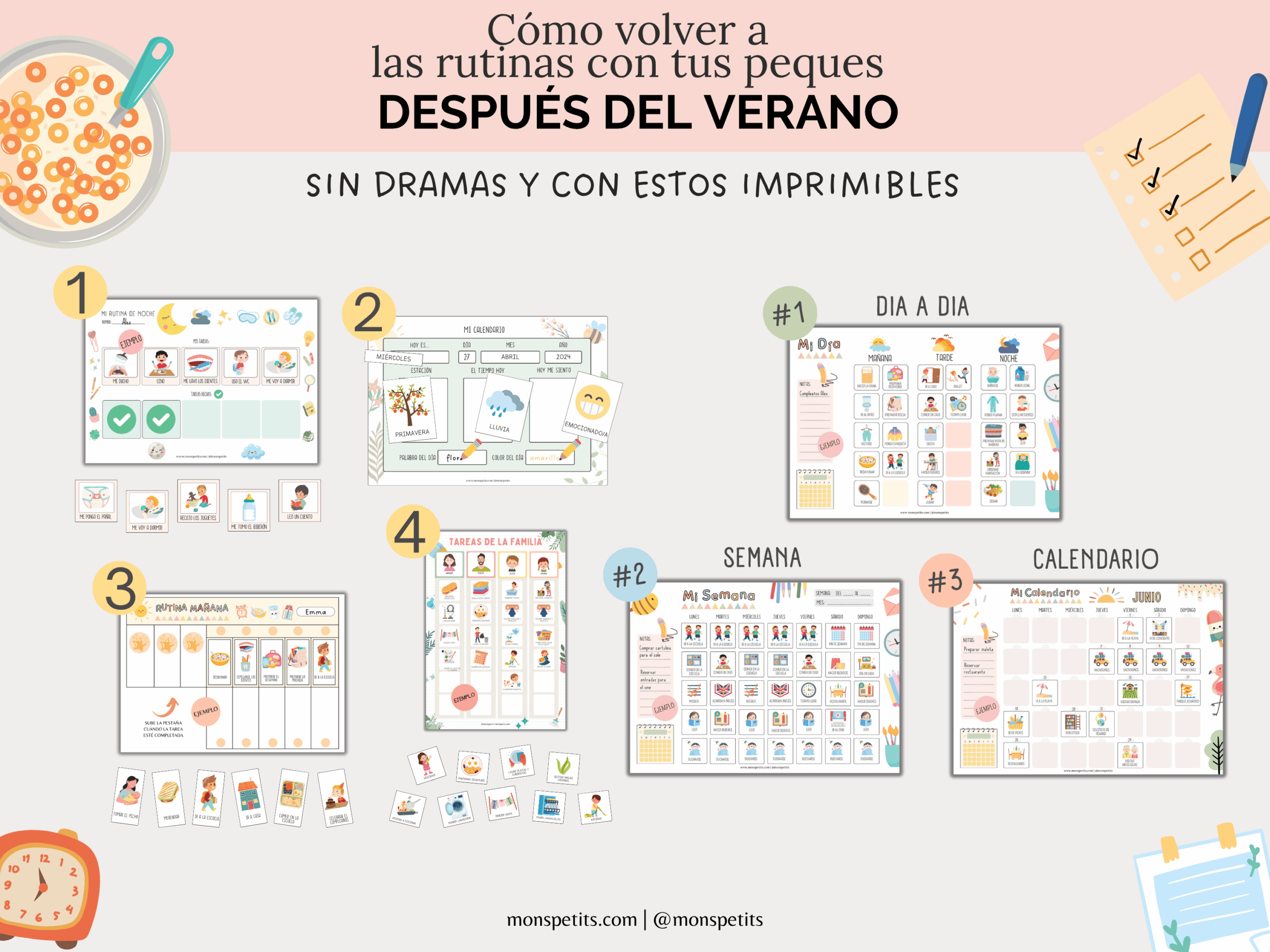 Cómo volver a las rutinas con tus peques después del verano (sin dramas)